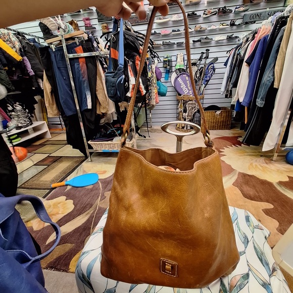 Lauren Ralph Lauren Leather Tote Bag - Picture 2 of 10